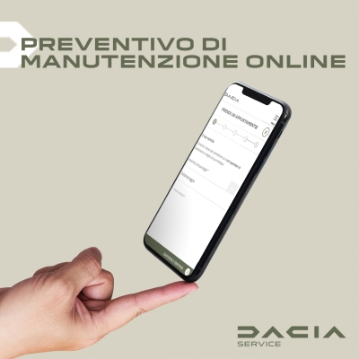 Con il Preventivo di Manutenzione online, bastano pochi click per calcolare il preventivo 